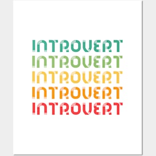 INTROVERT Posters and Art
